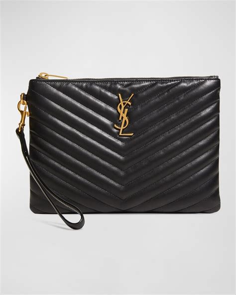 monogram ysl matelasse pouch wallet|Saint Laurent Wallets & Card Cases for Women .